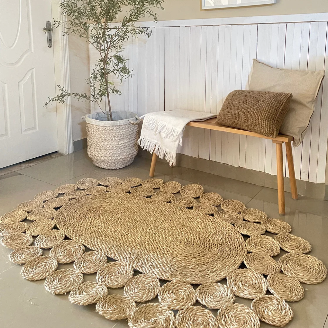 Oval rug