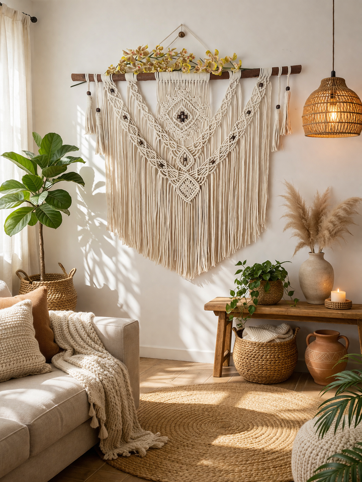 Macrame wall hanging