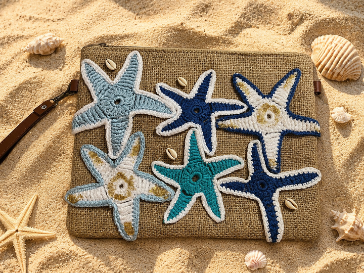 In the stars clutch , jute clutch