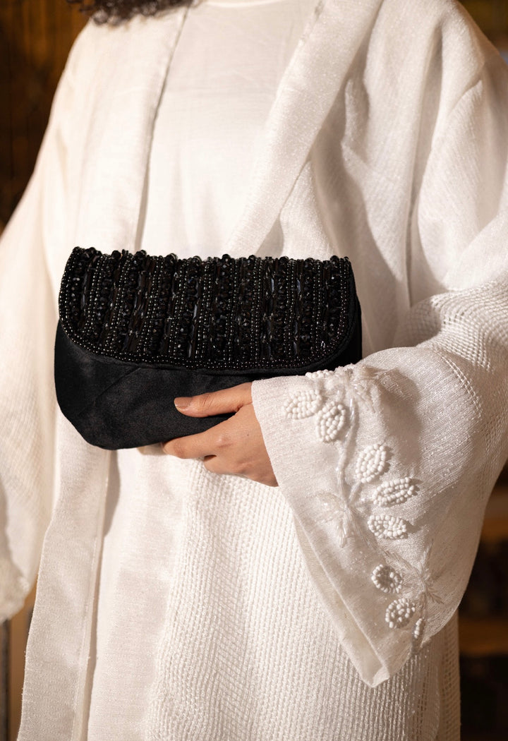 Relaxed white cardigan