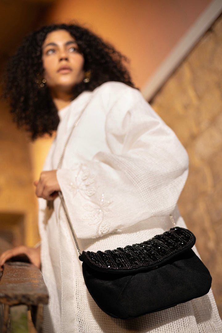 Relaxed white cardigan