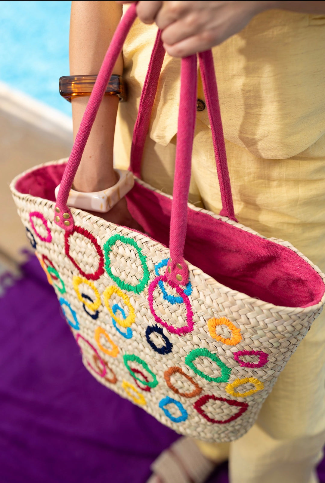 Joy wicker bag
