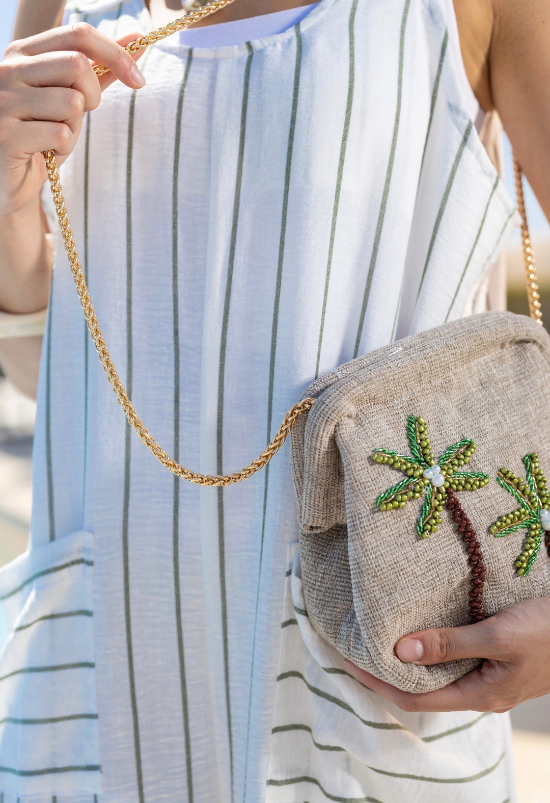 Palm Breeze Mini Bag