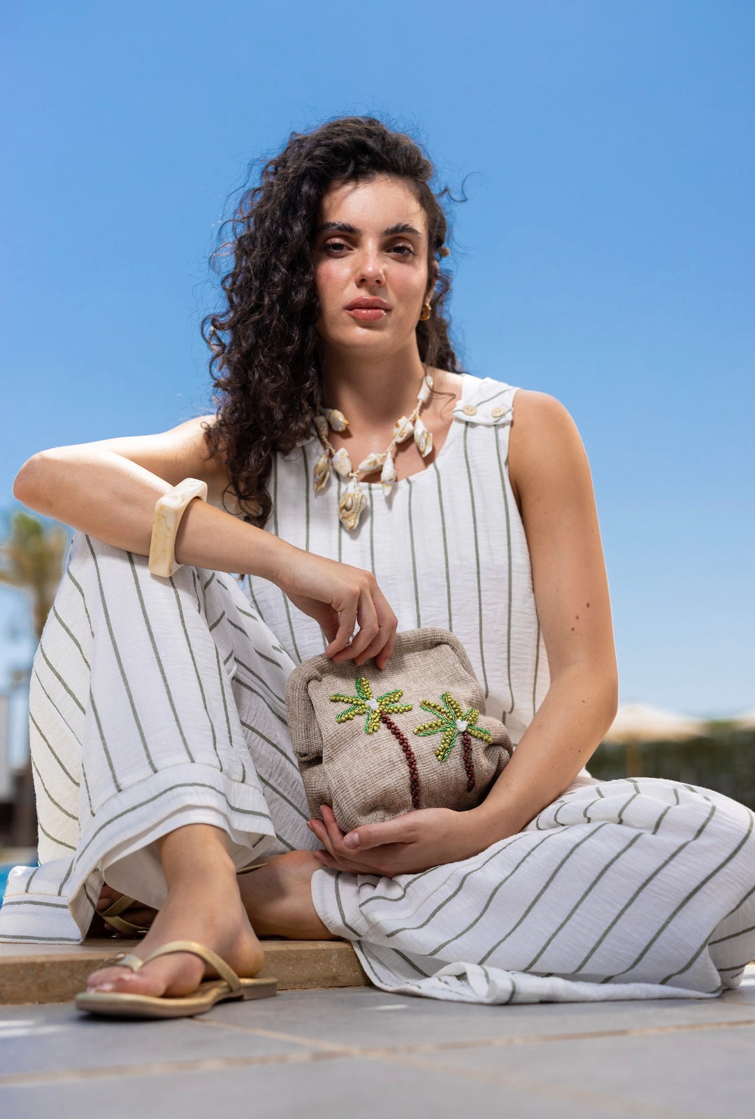 Palm Breeze Mini Bag