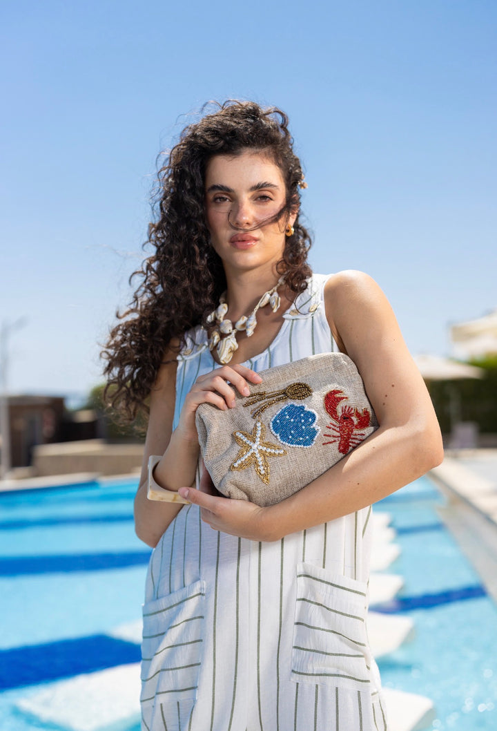 Seaside Treasures clutch