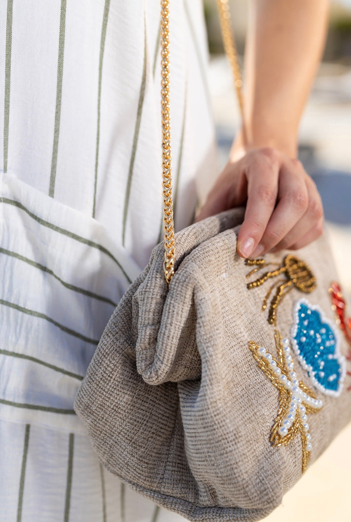 Seaside Treasures clutch