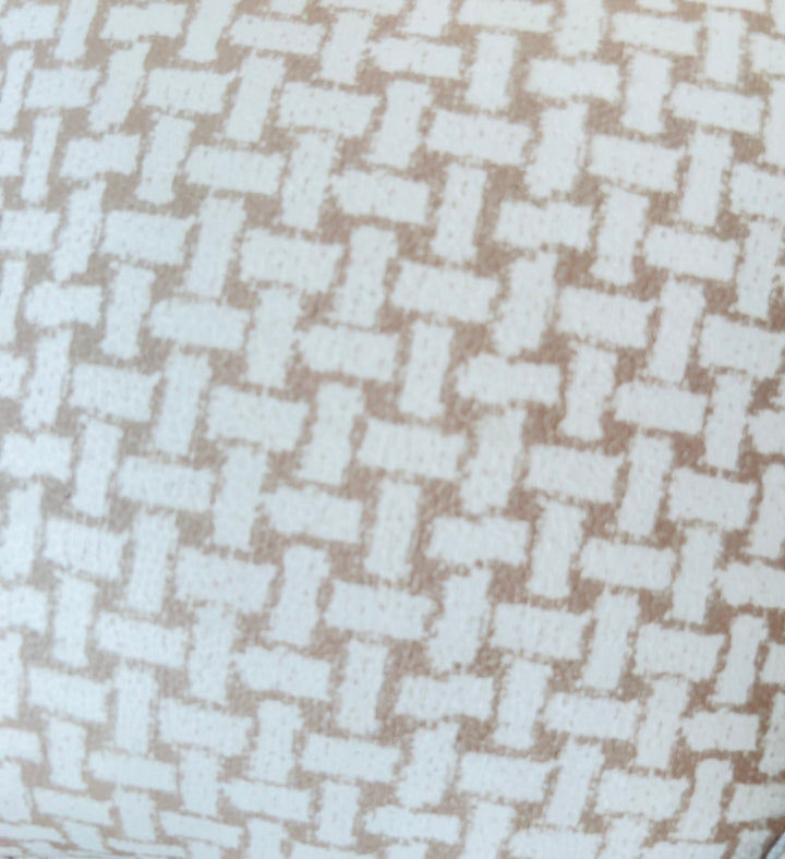 soft cozy pillow in beige