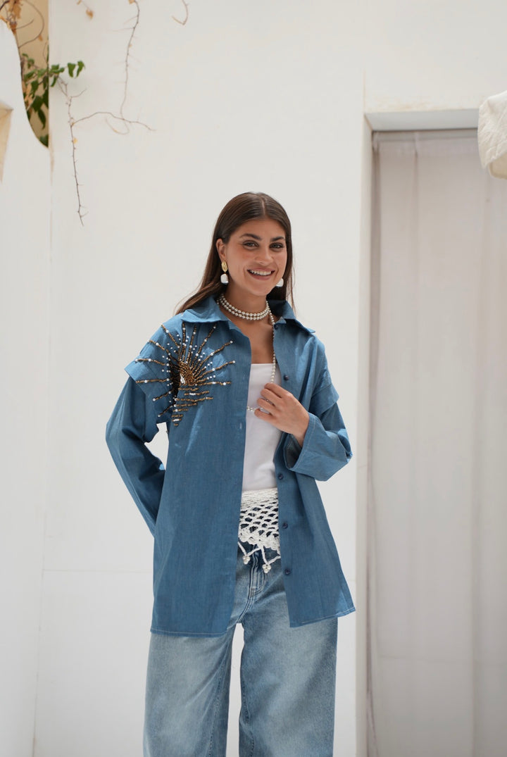Sunrise Denim Shirt