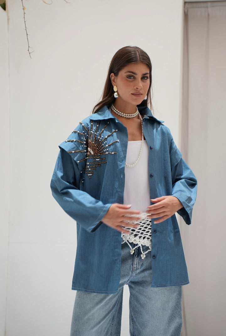 Sunrise Denim Shirt