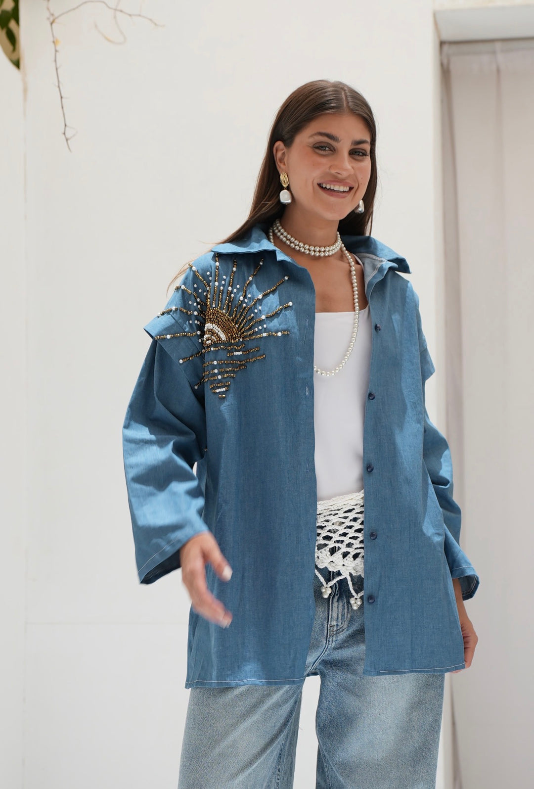 Sunrise Denim Shirt
