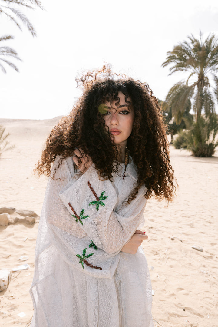 Palm Whisper Cardigan