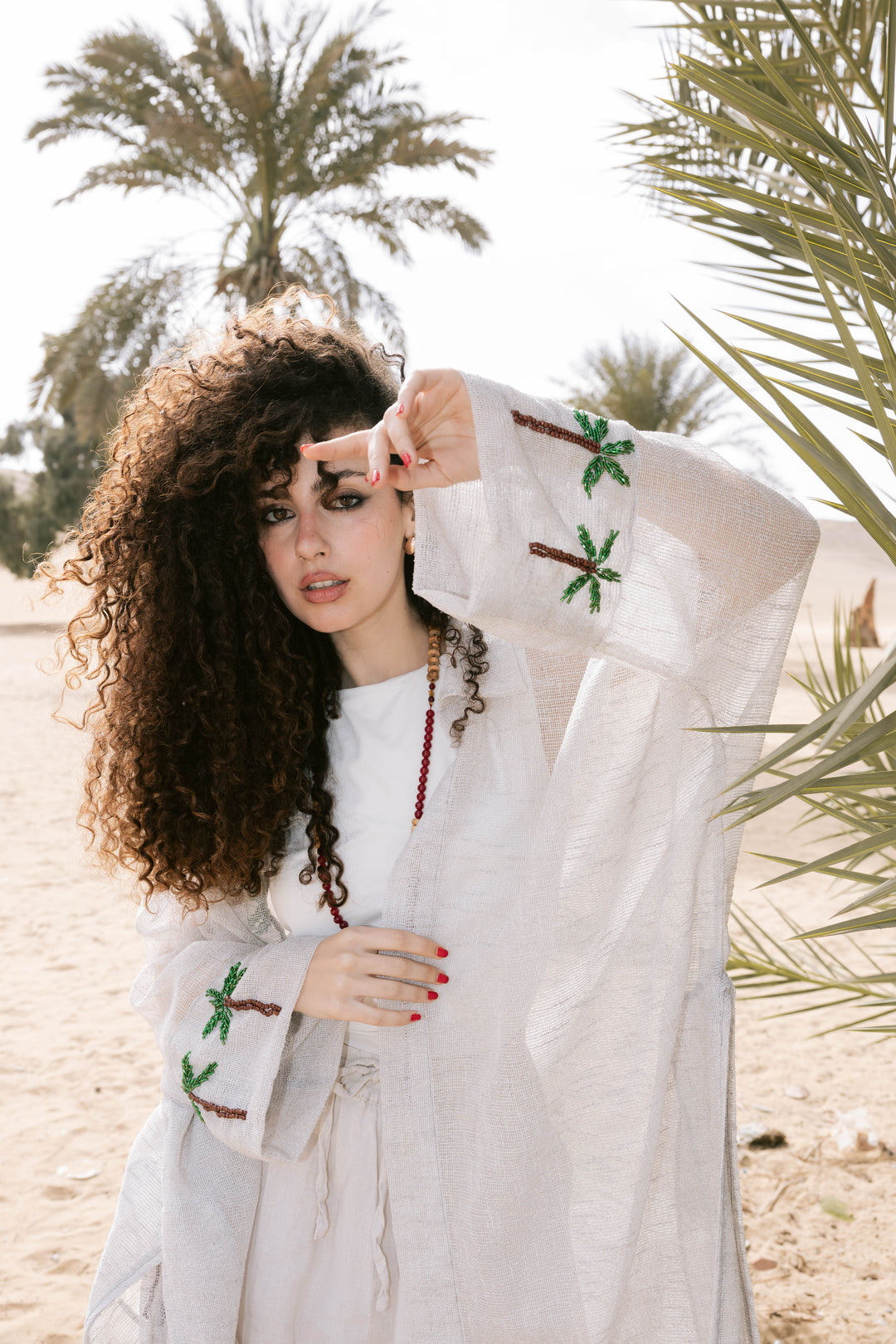 Palm Whisper Cardigan