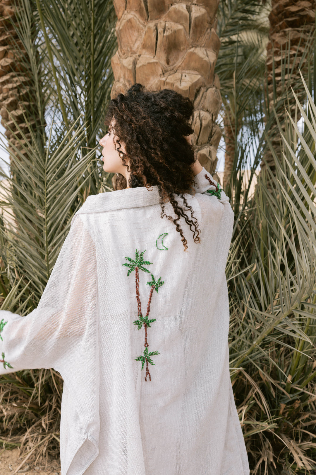 Palm Whisper Cardigan