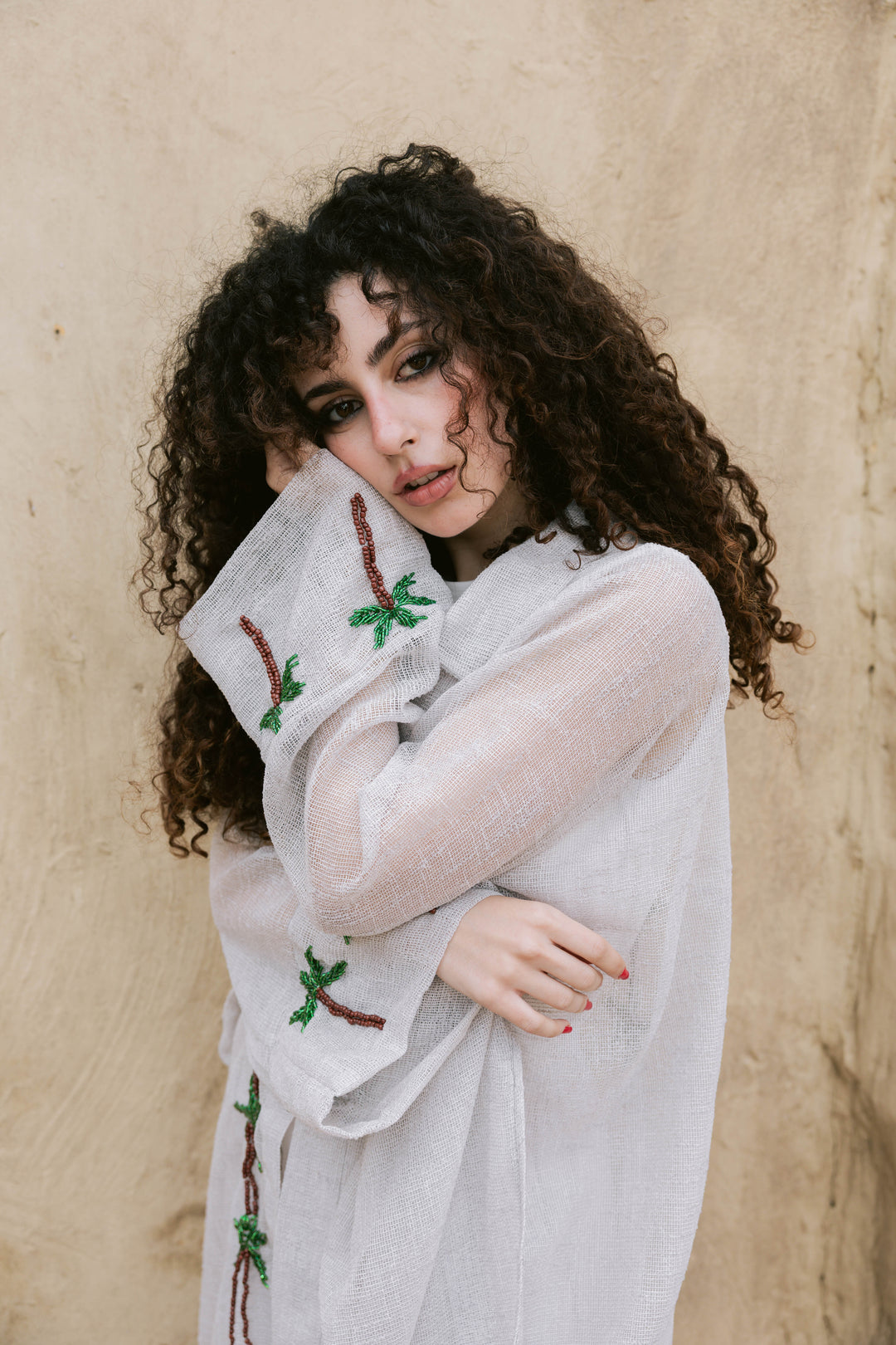 Palm Whisper Cardigan