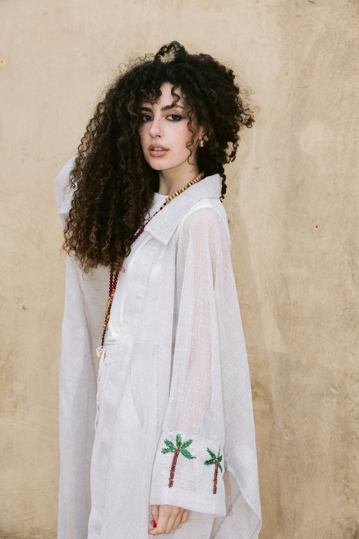 Palm Whisper Cardigan