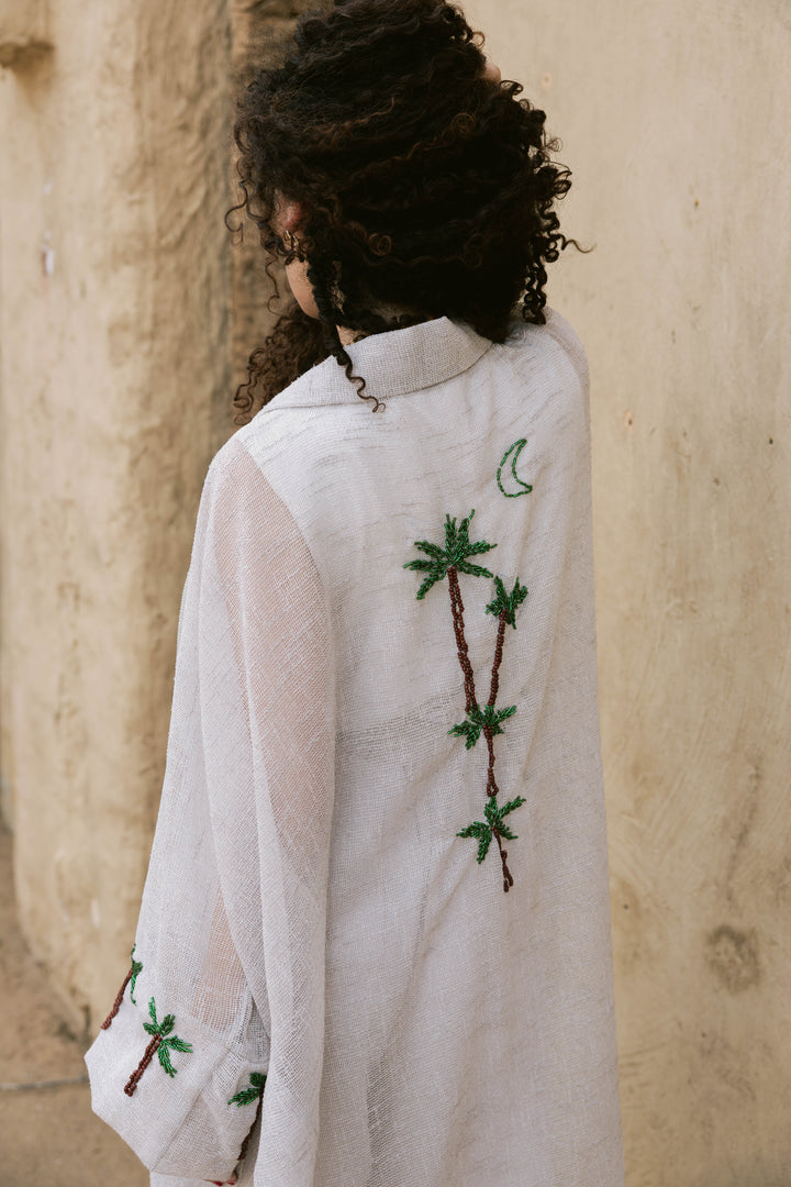 Palm Whisper Cardigan