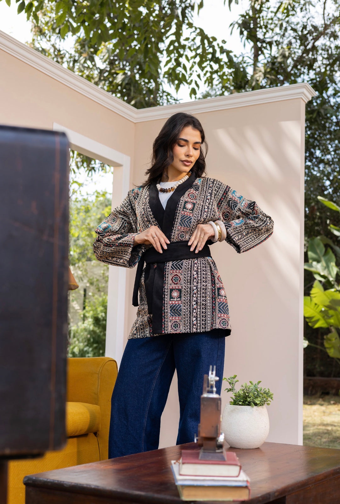 Jawaher Embroidered Jacket