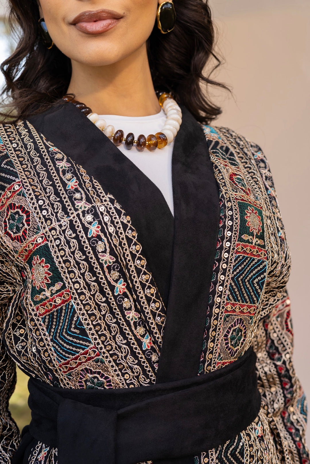 Jawaher Embroidered Jacket