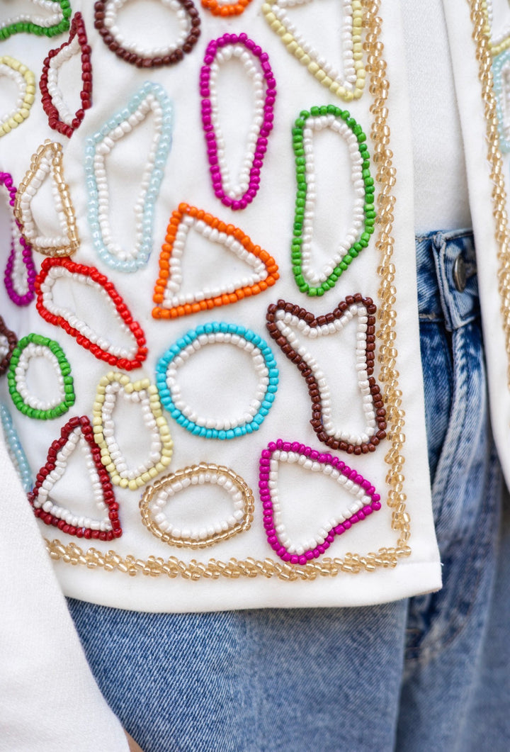 Candy beads vest