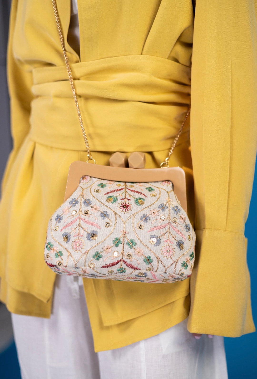 Blush Garden Embroidered