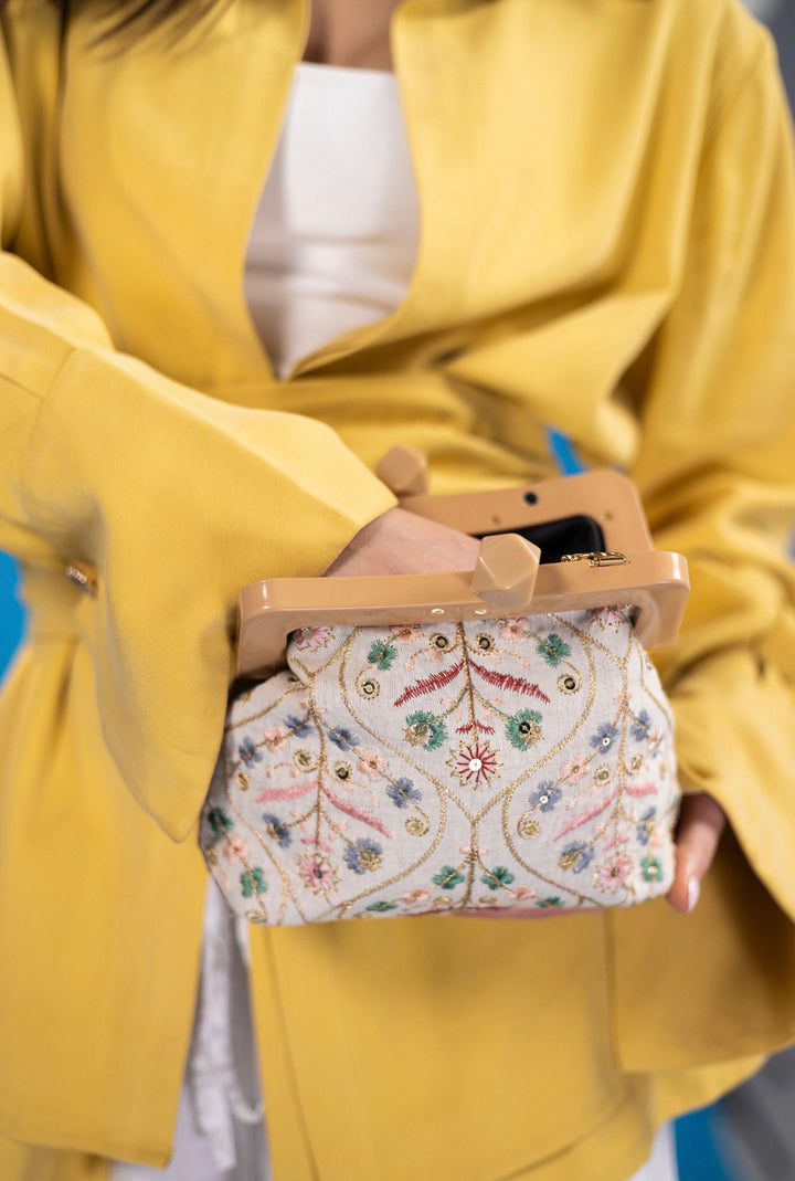 Blush Garden Embroidered