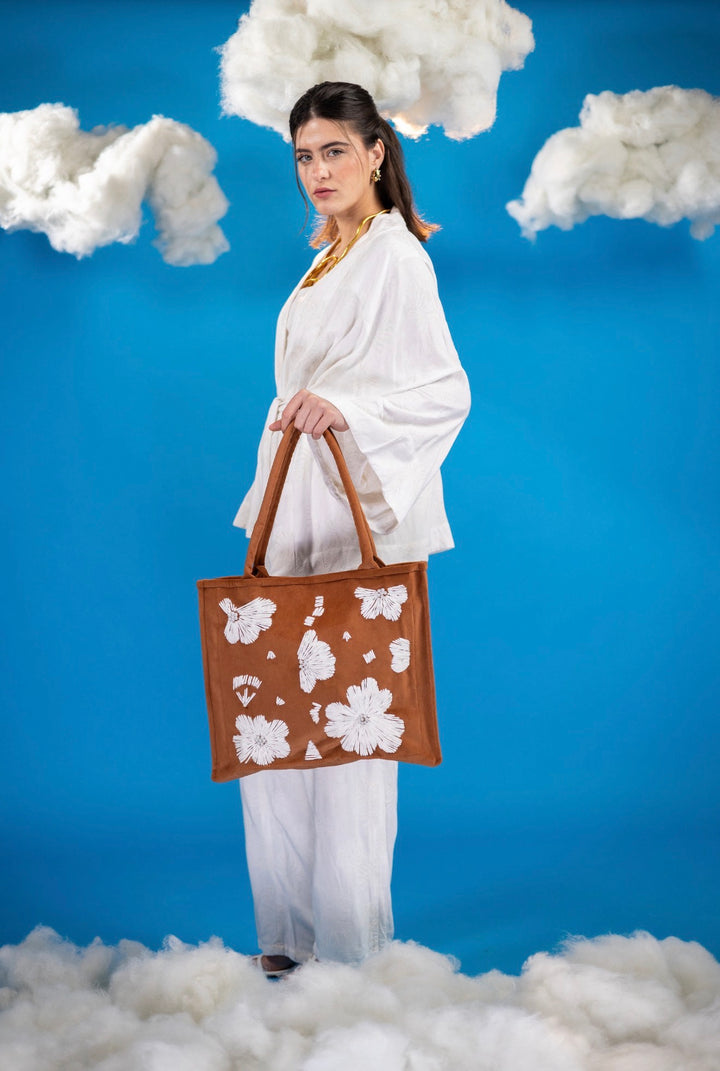 Flora Handcrafted tote