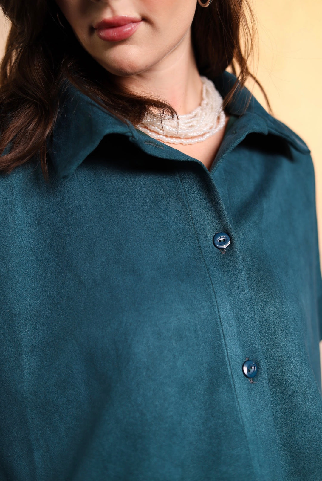 Teal suit