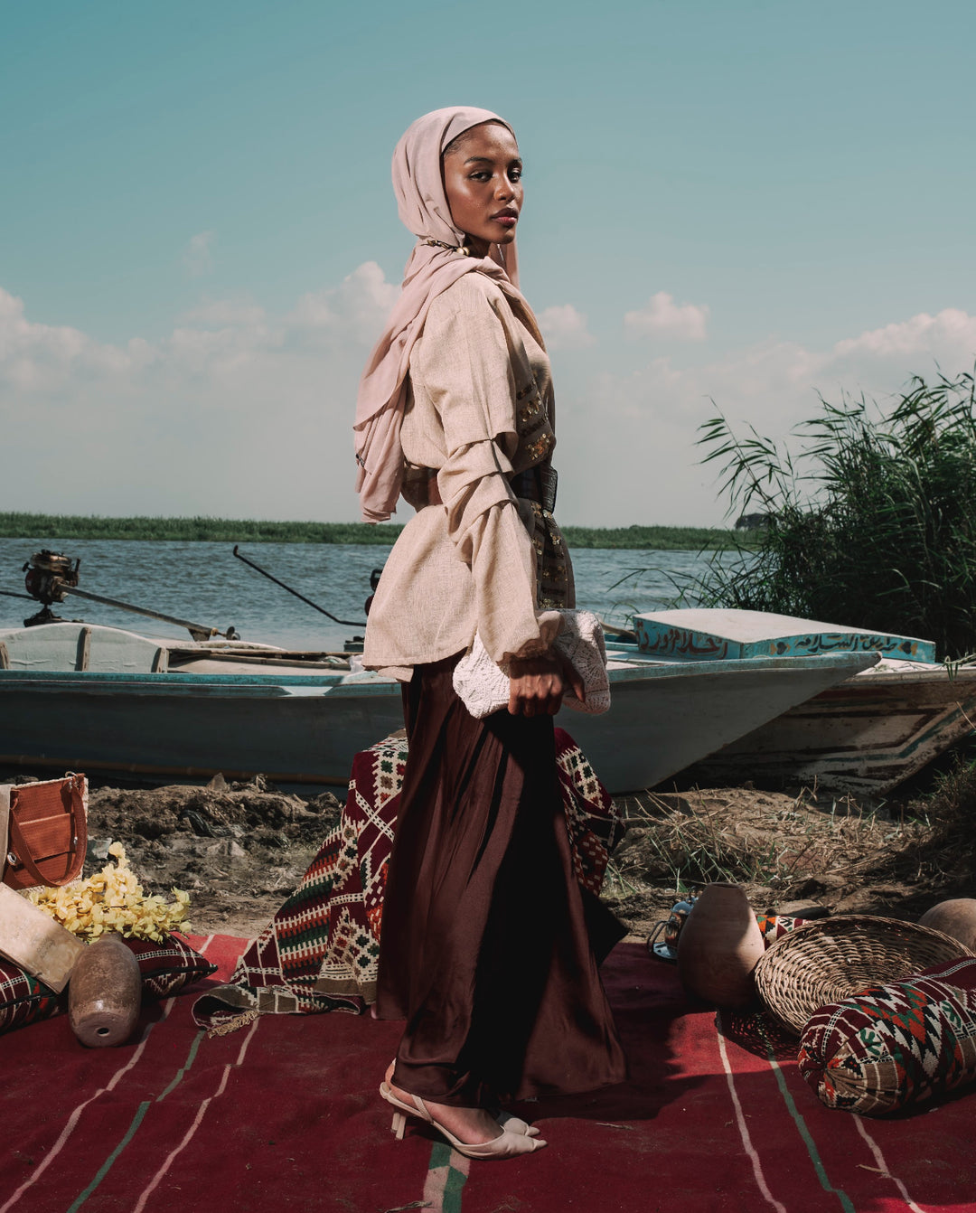 Horizon beige boho