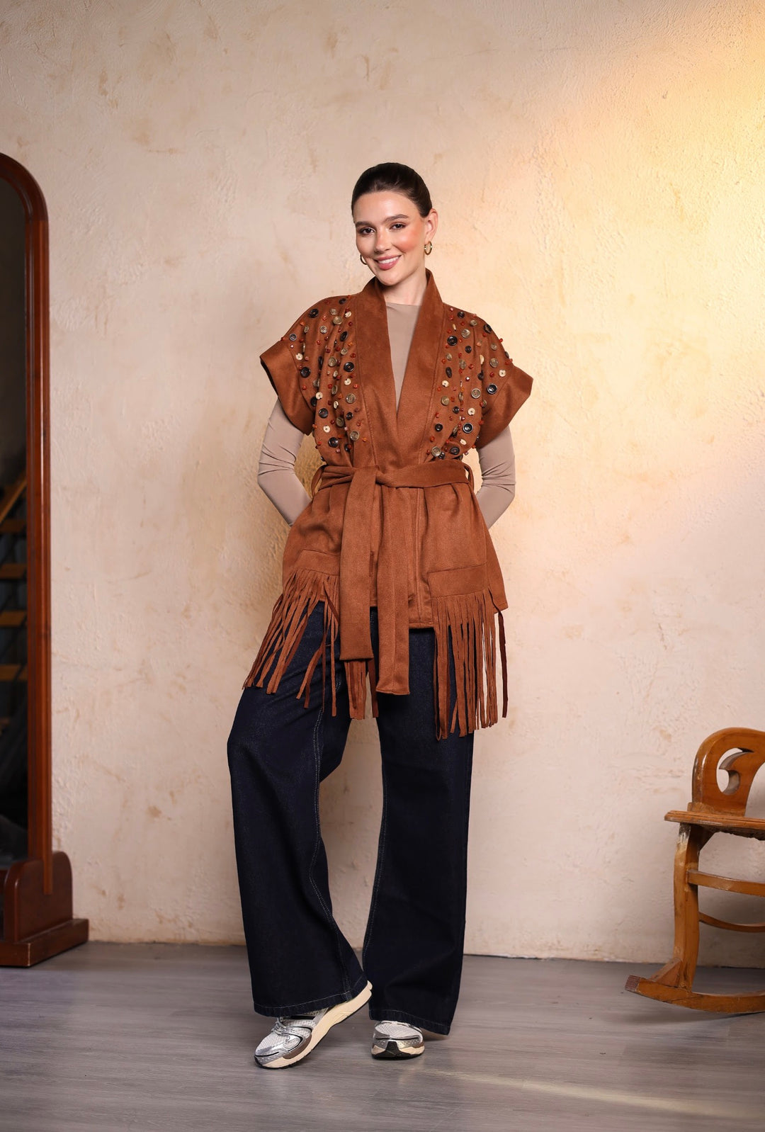 Havan button vest