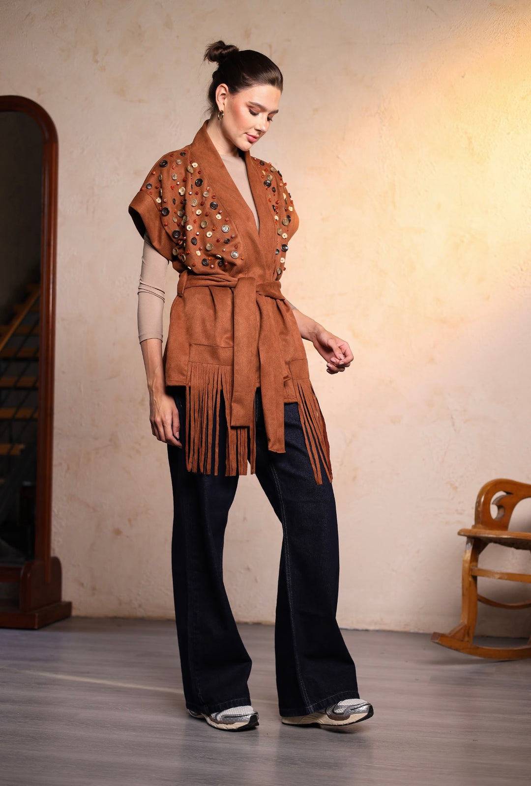Havan button vest