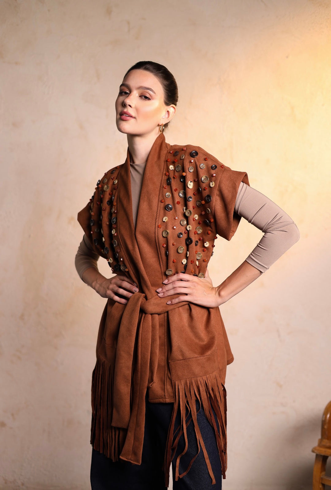 Havan button vest