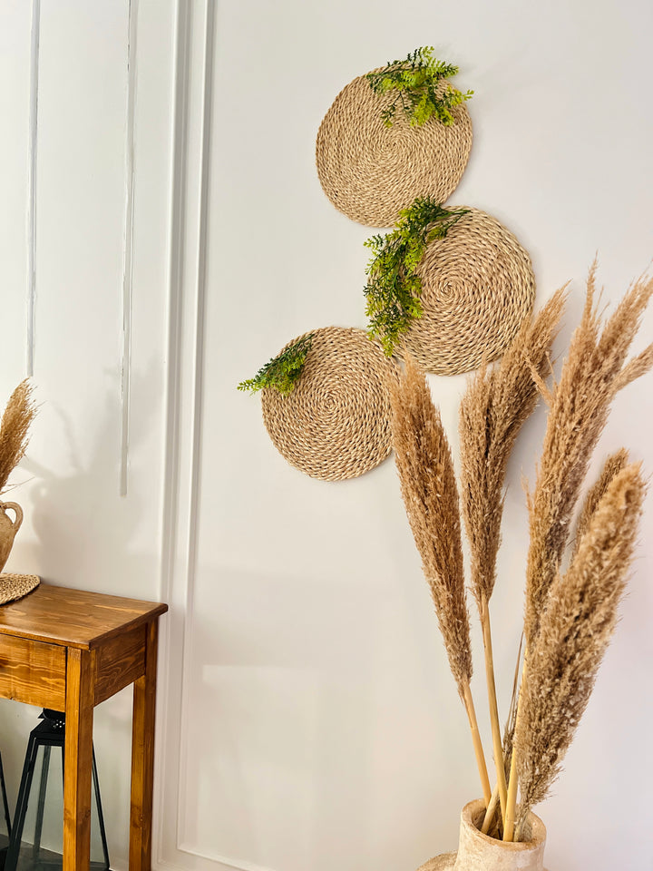 Boho wall coasters decor ( set )