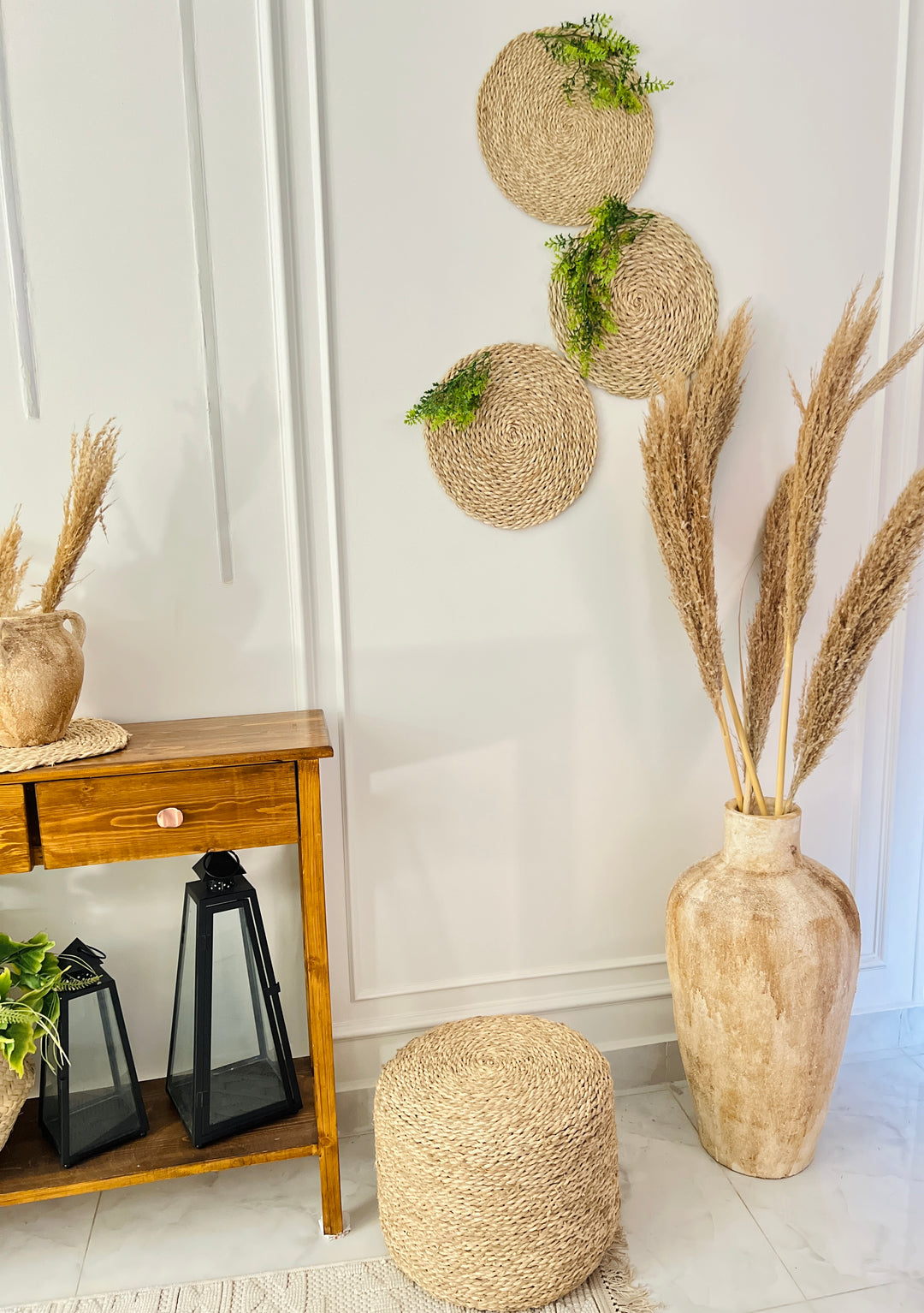 Boho wall coasters decor ( set )