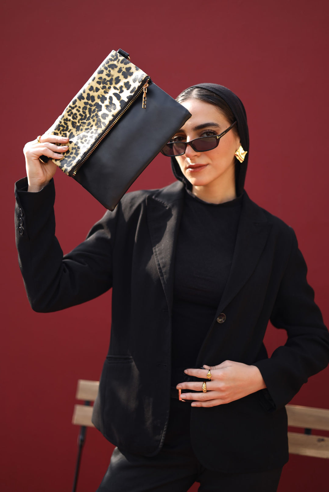 Leopard bag