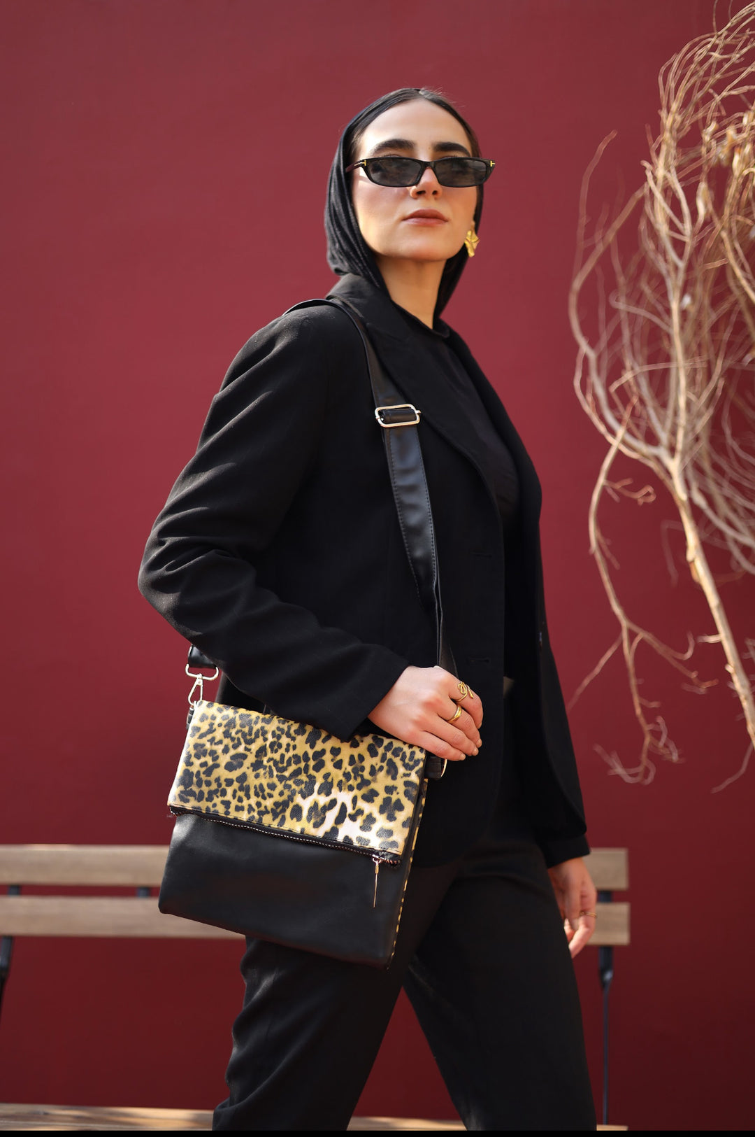 Leopard bag