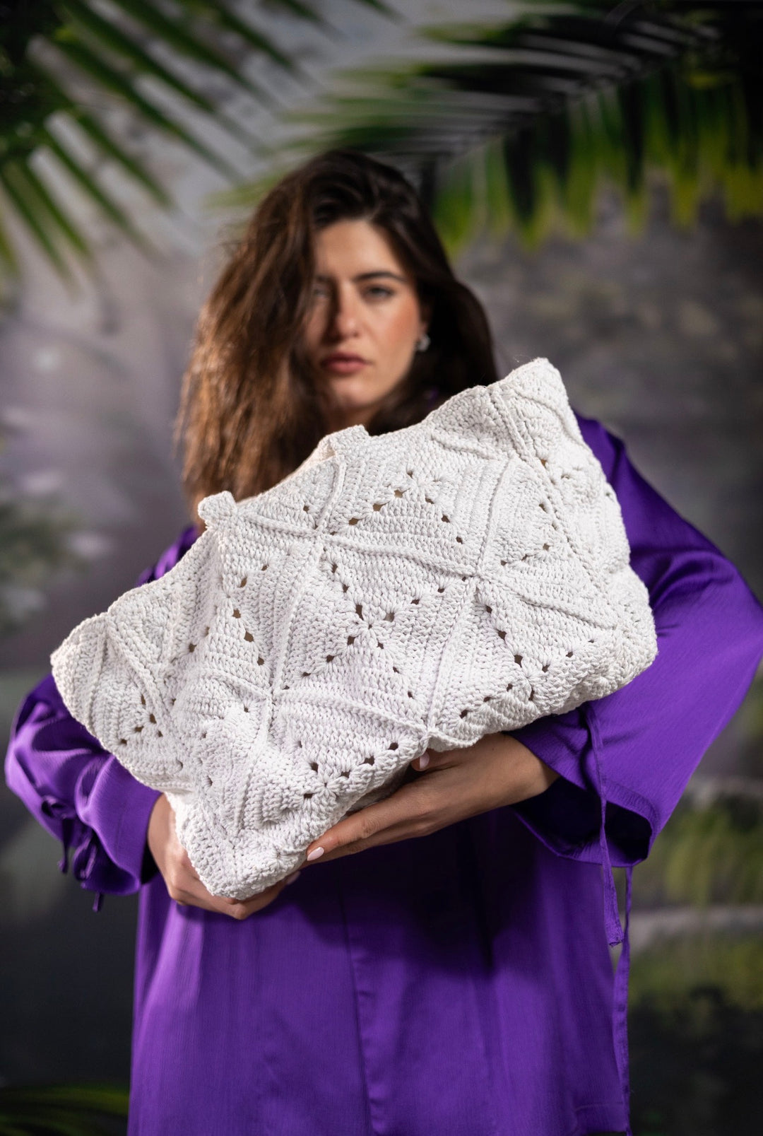 Moon knit bag