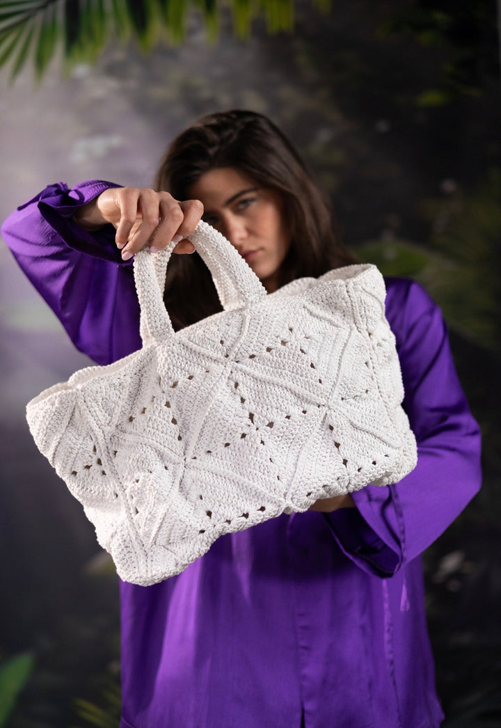 Moon knit bag