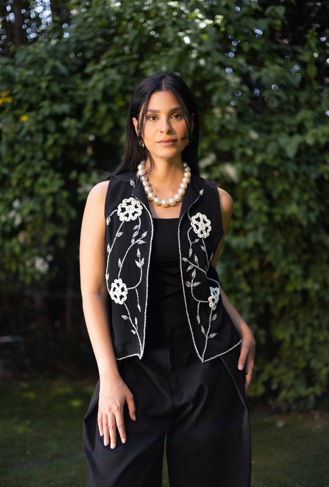 White Vine Vest