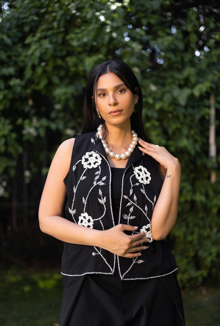 White Vine Vest