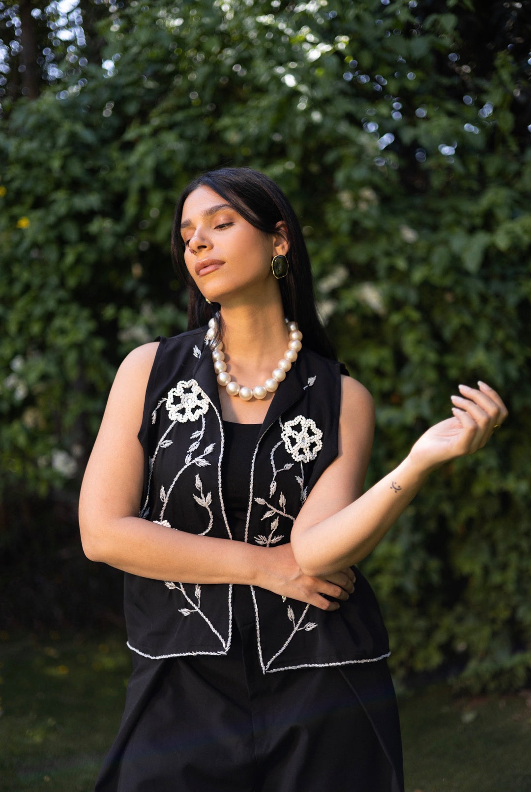 White Vine Vest