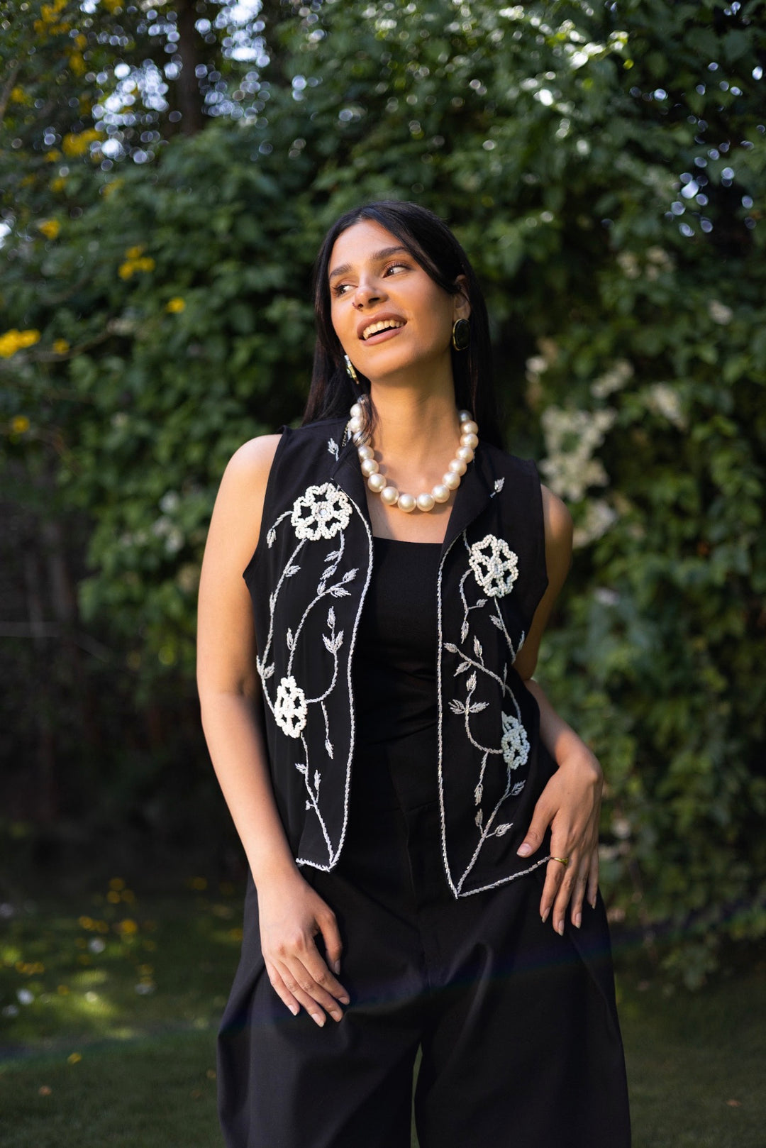 White Vine Vest