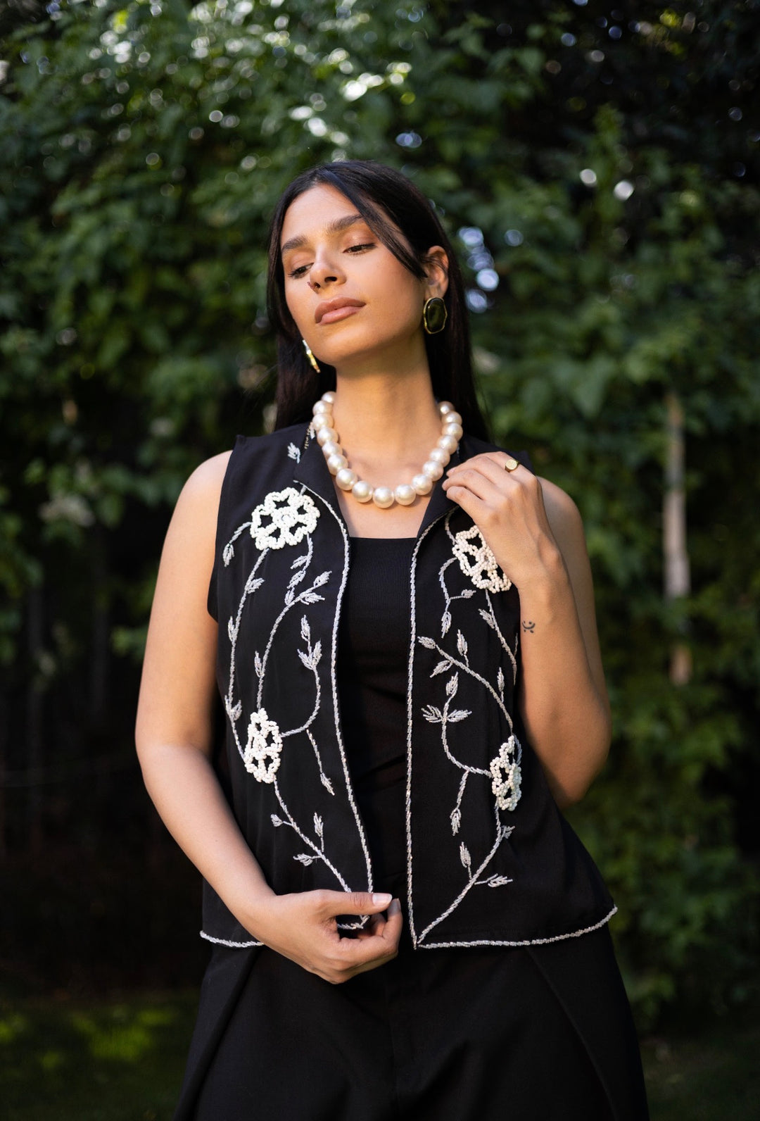 White Vine Vest