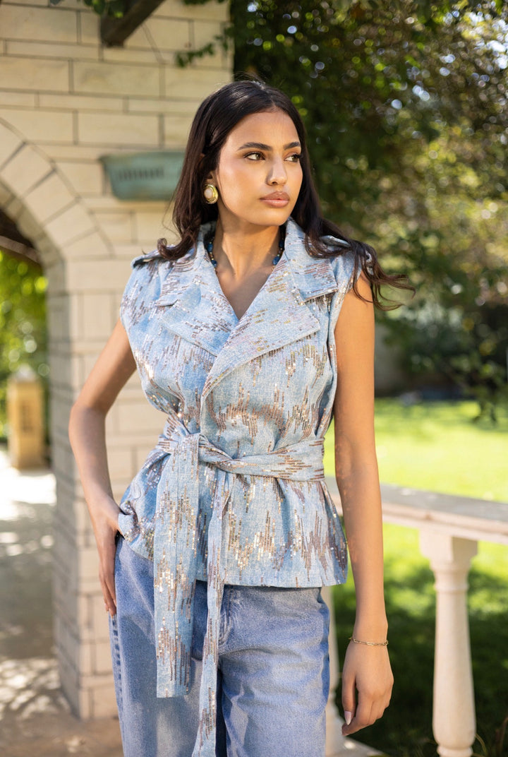 Celestial Wrap Vest