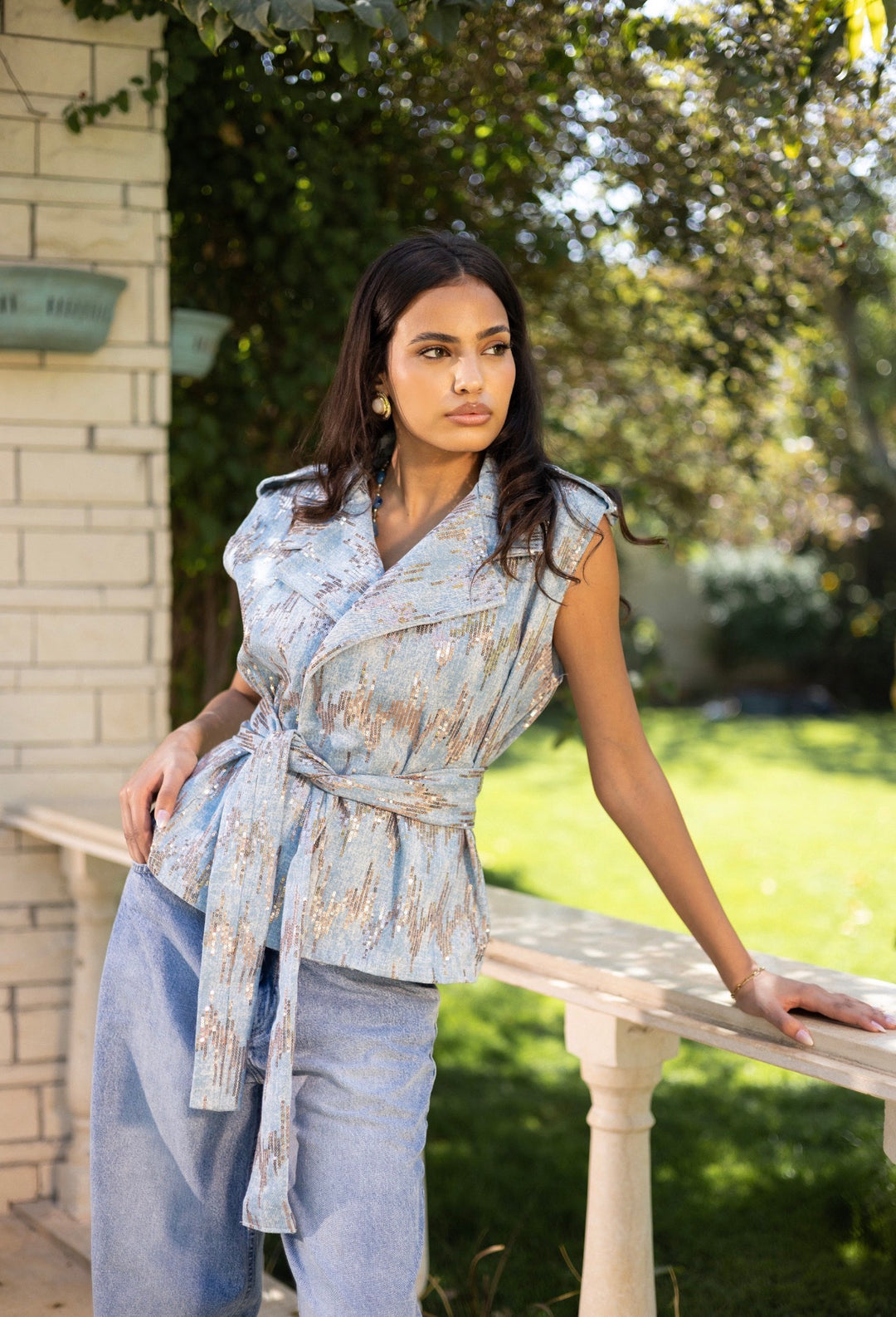Celestial Wrap Vest