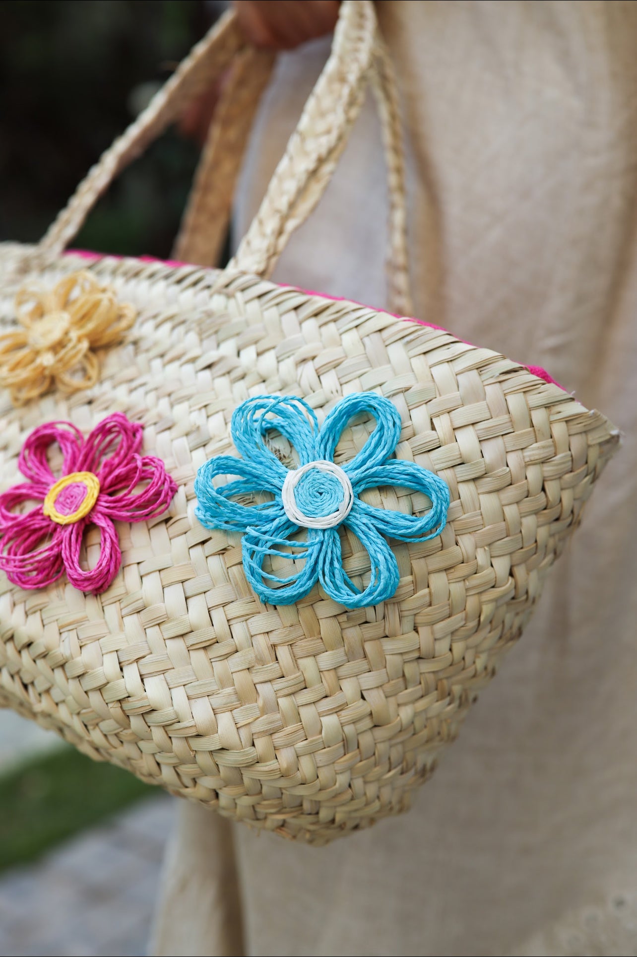 Flory wicker bag