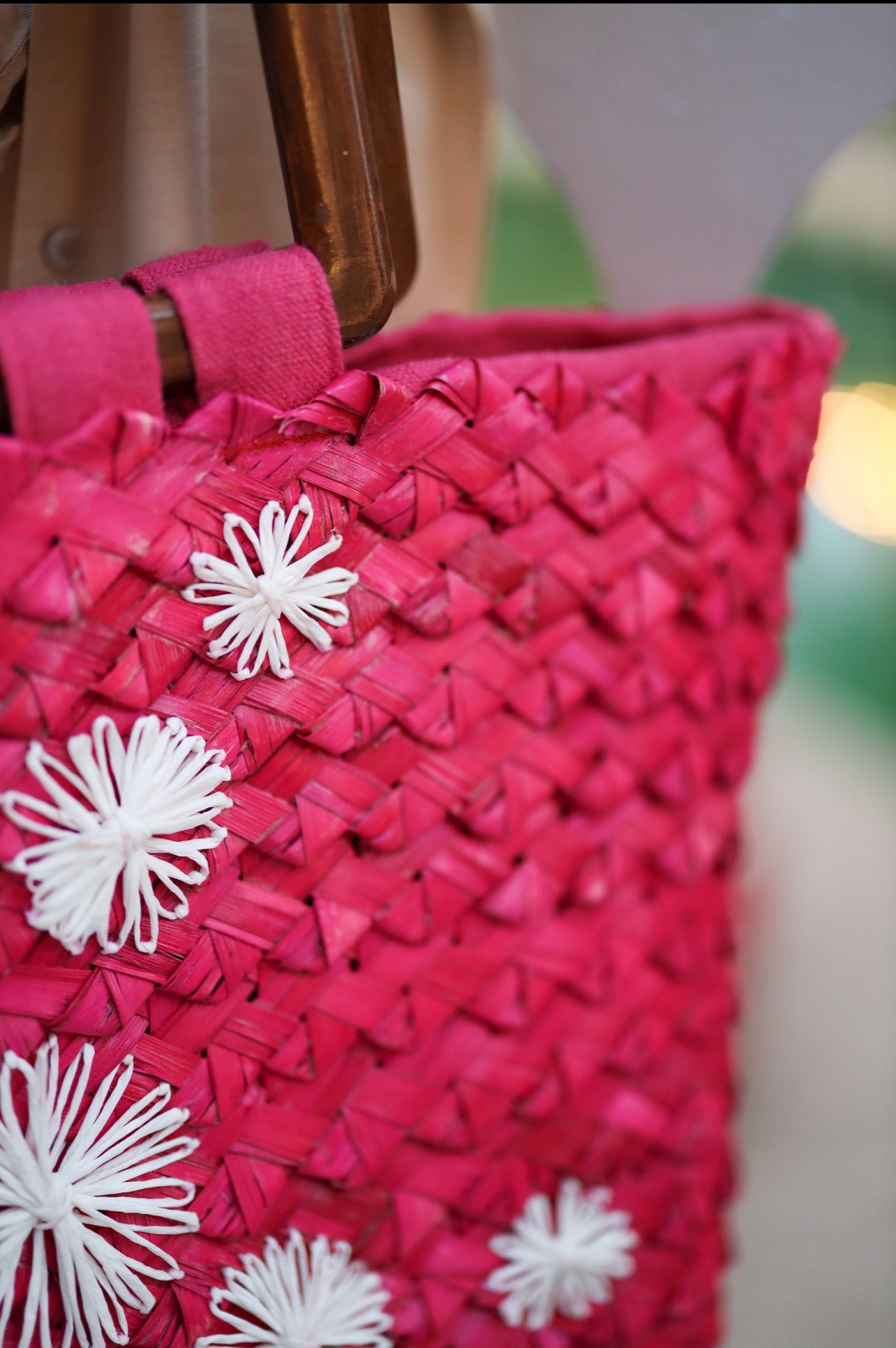 Fuschia bag