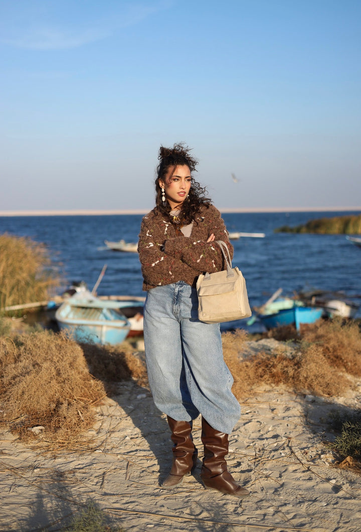 The Minimalist beige Tote