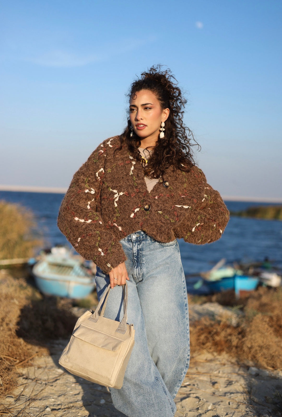 The Minimalist beige Tote