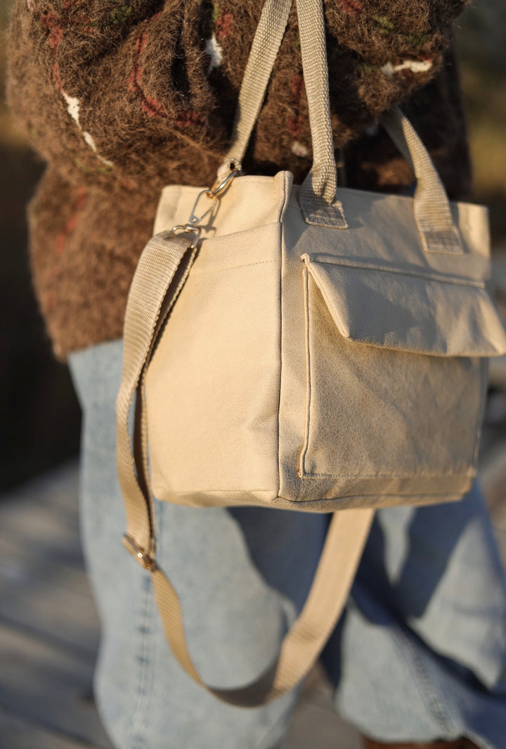 The Minimalist beige Tote