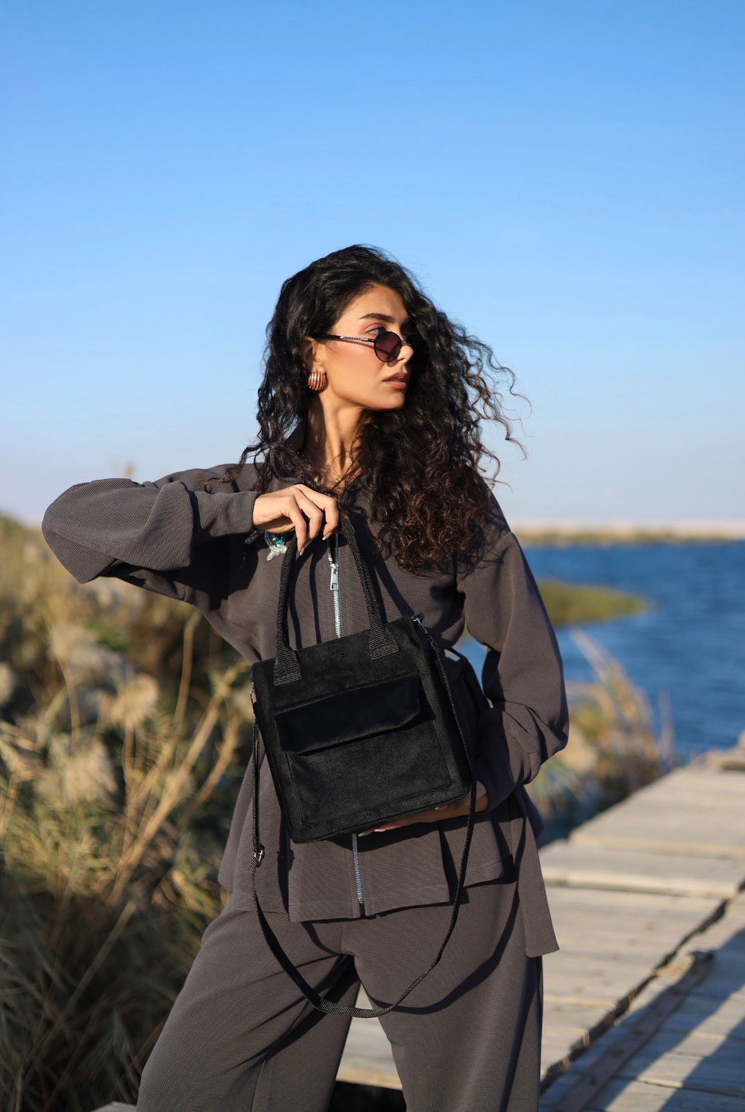 The Minimalist Black Tote